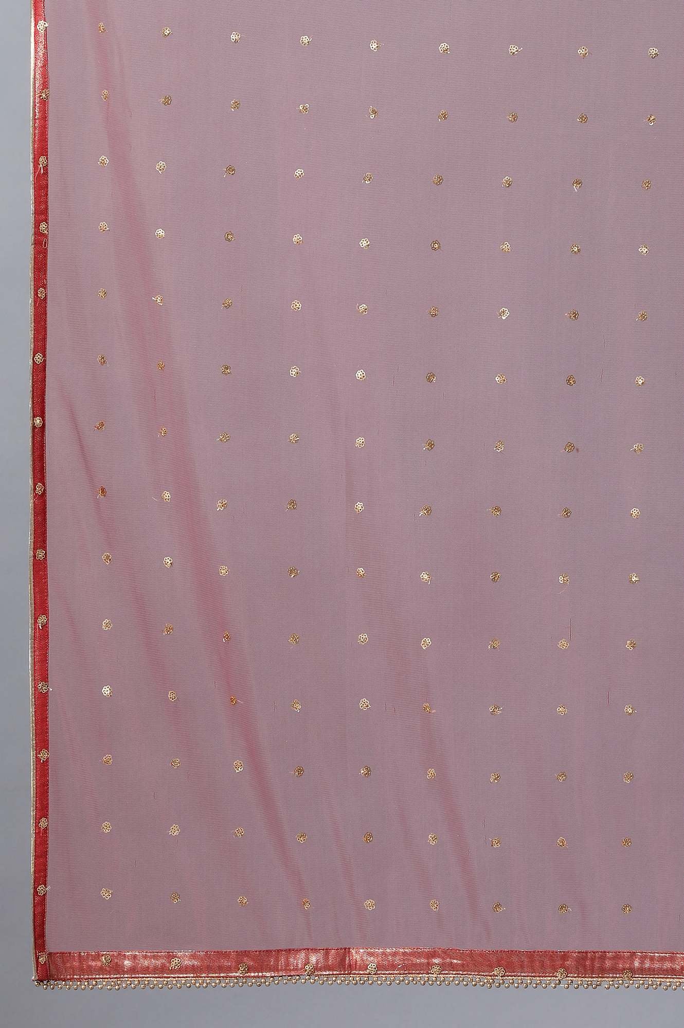 Red Round Neck kurta Set