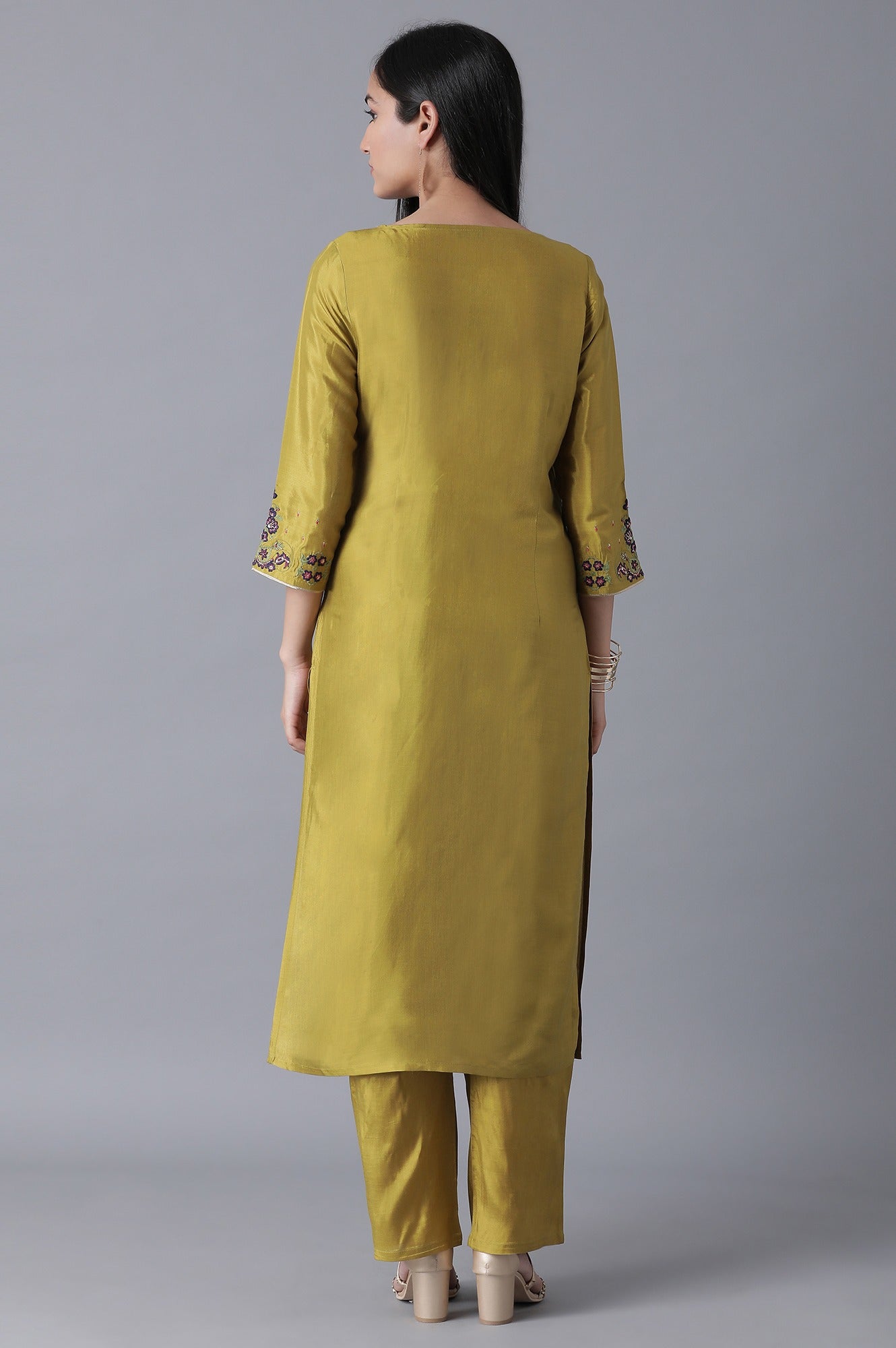 Olive Green Classic kurta