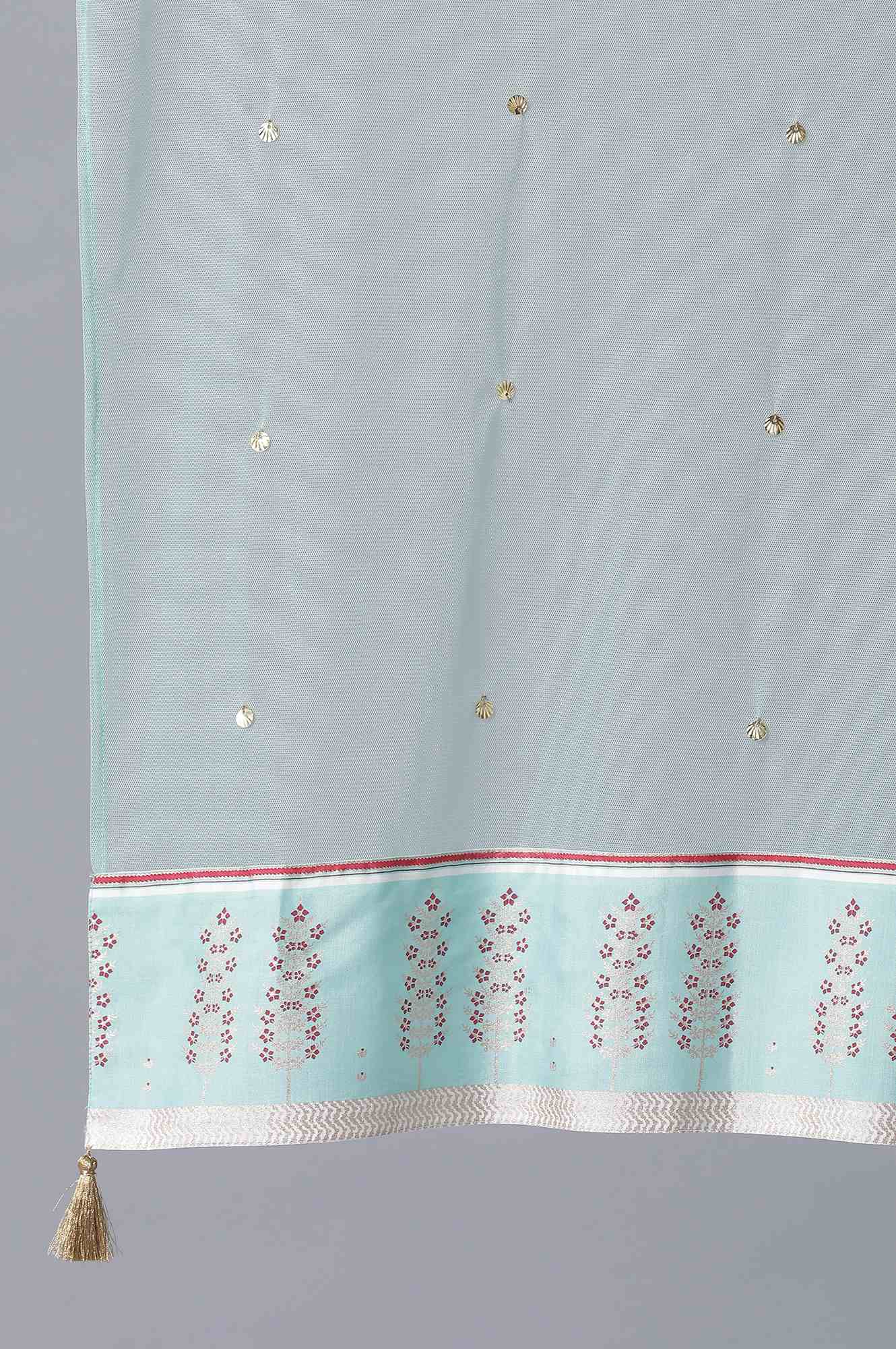 Maroon kurta-Culottes-Drape Set