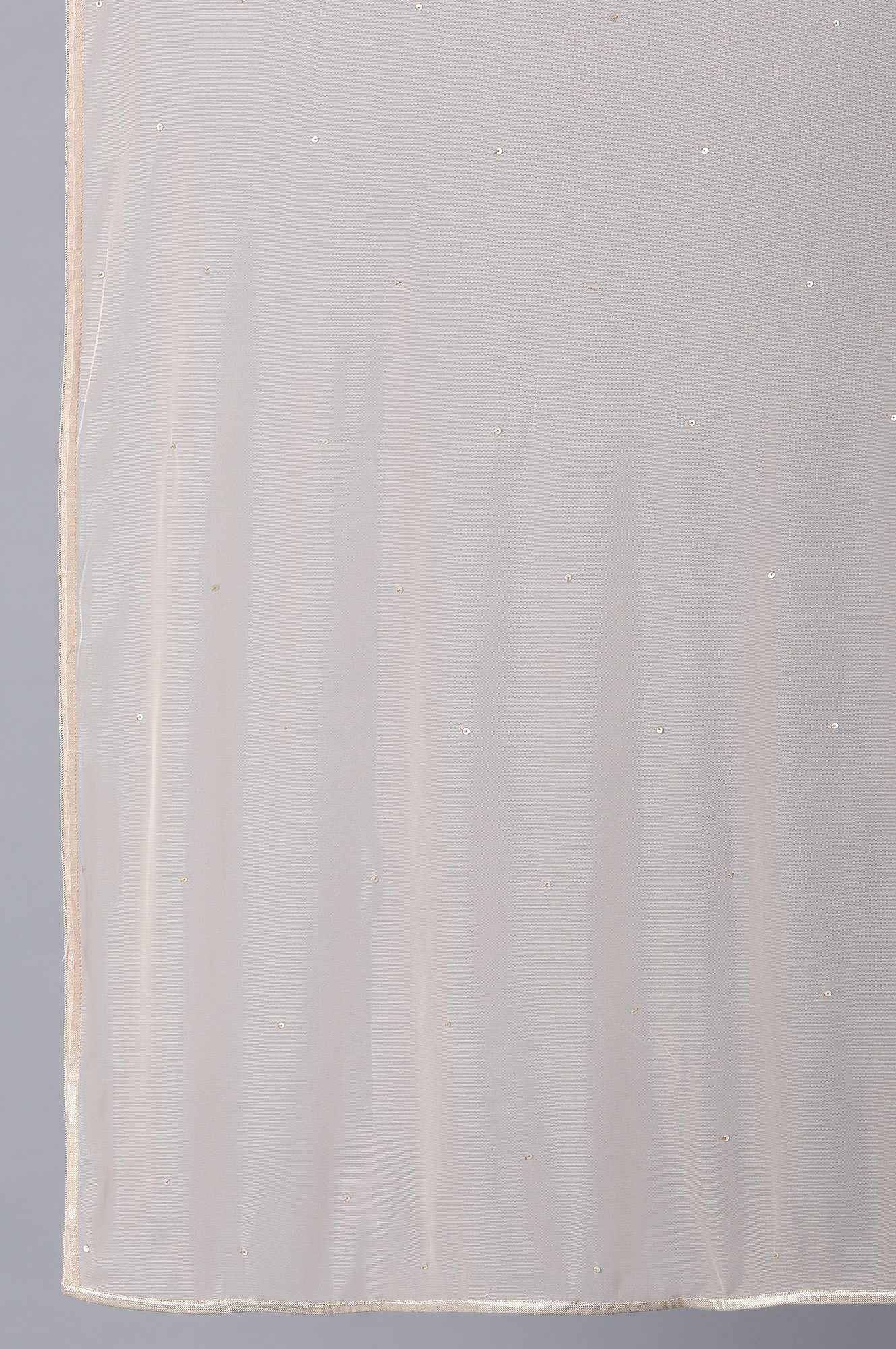 Peach Mandarin Neck kurta Set