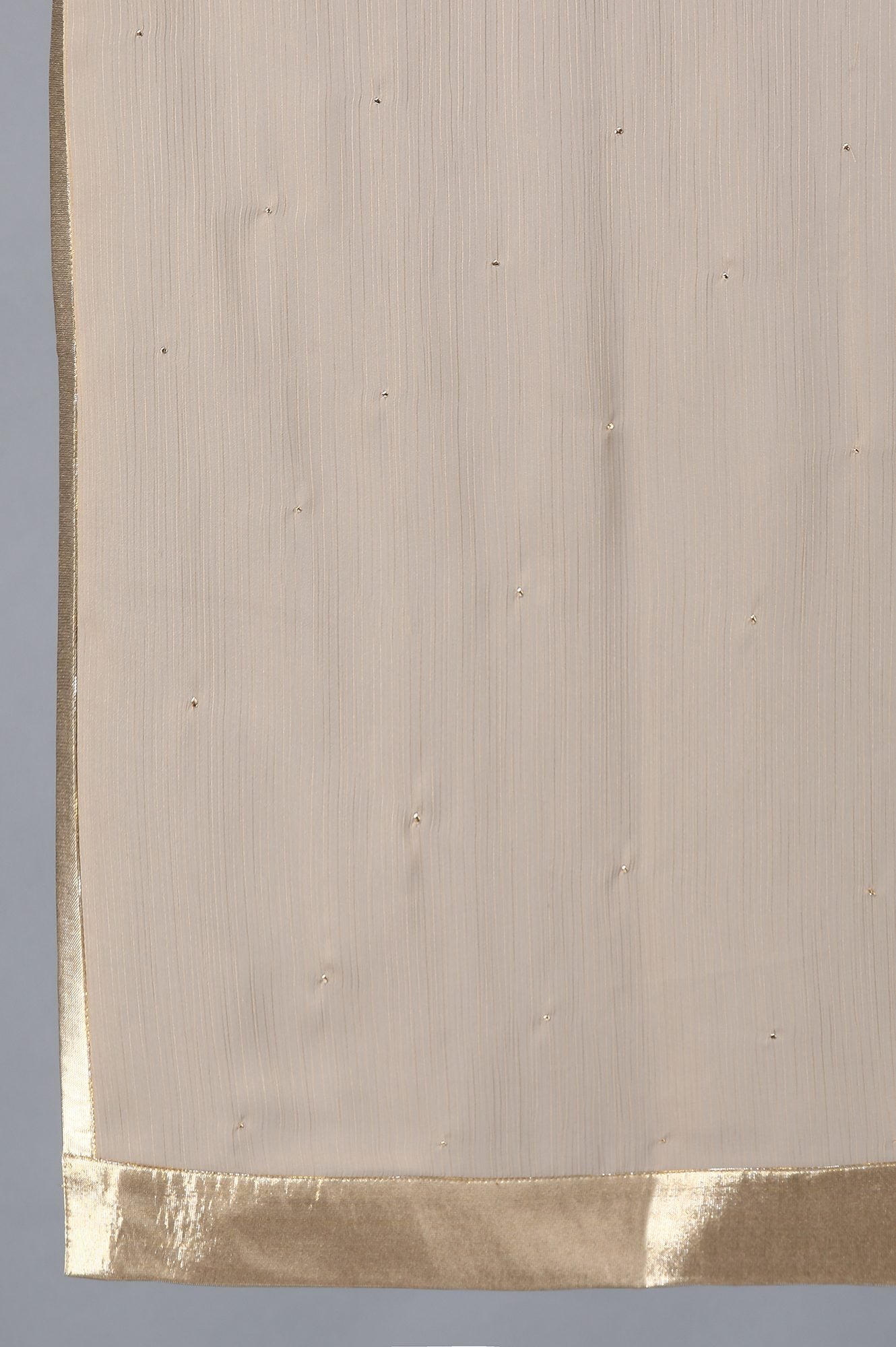 Golden Round Neck kurta Set