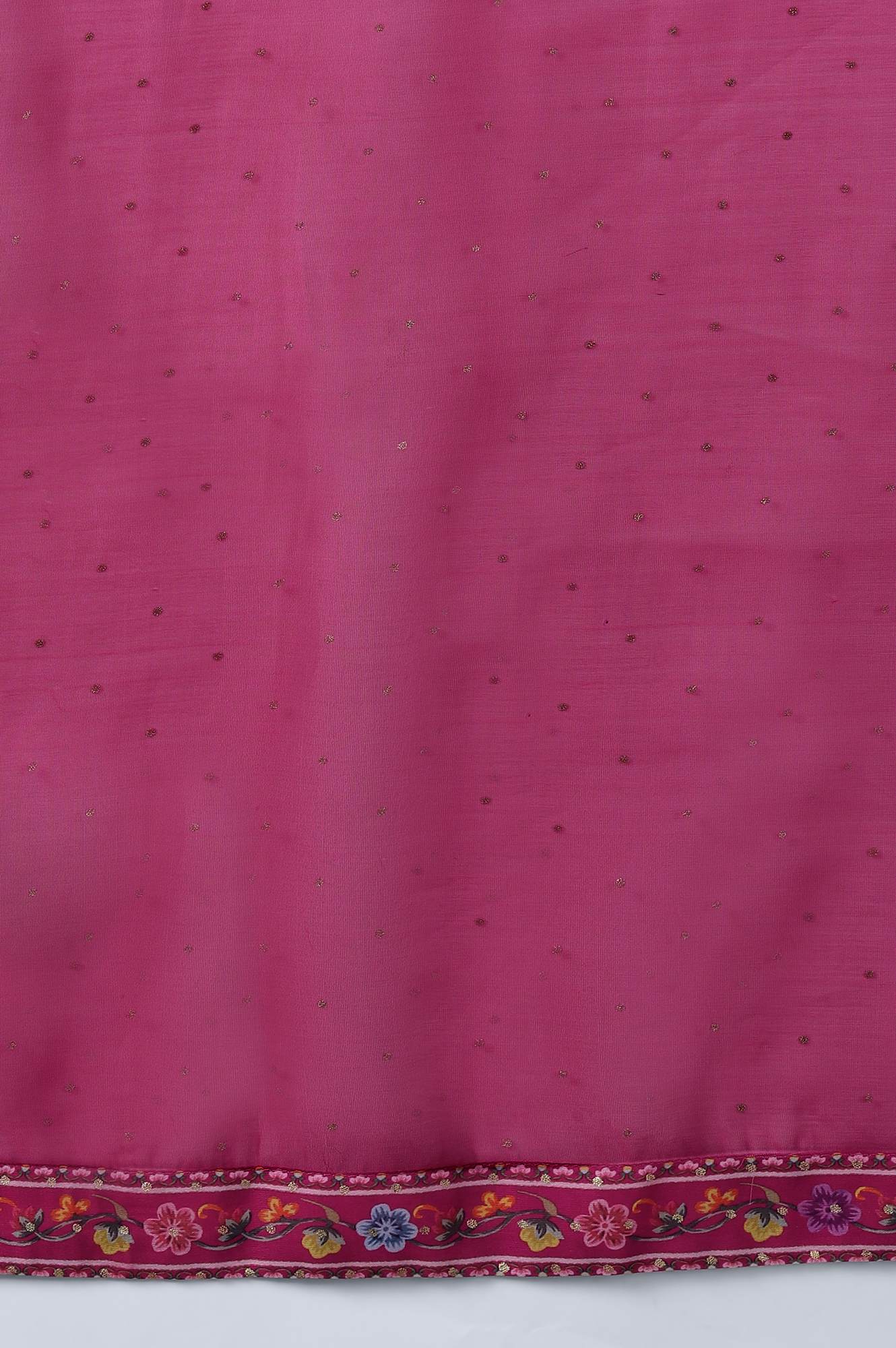 Dark Pink kurta Tights Dupatta Set