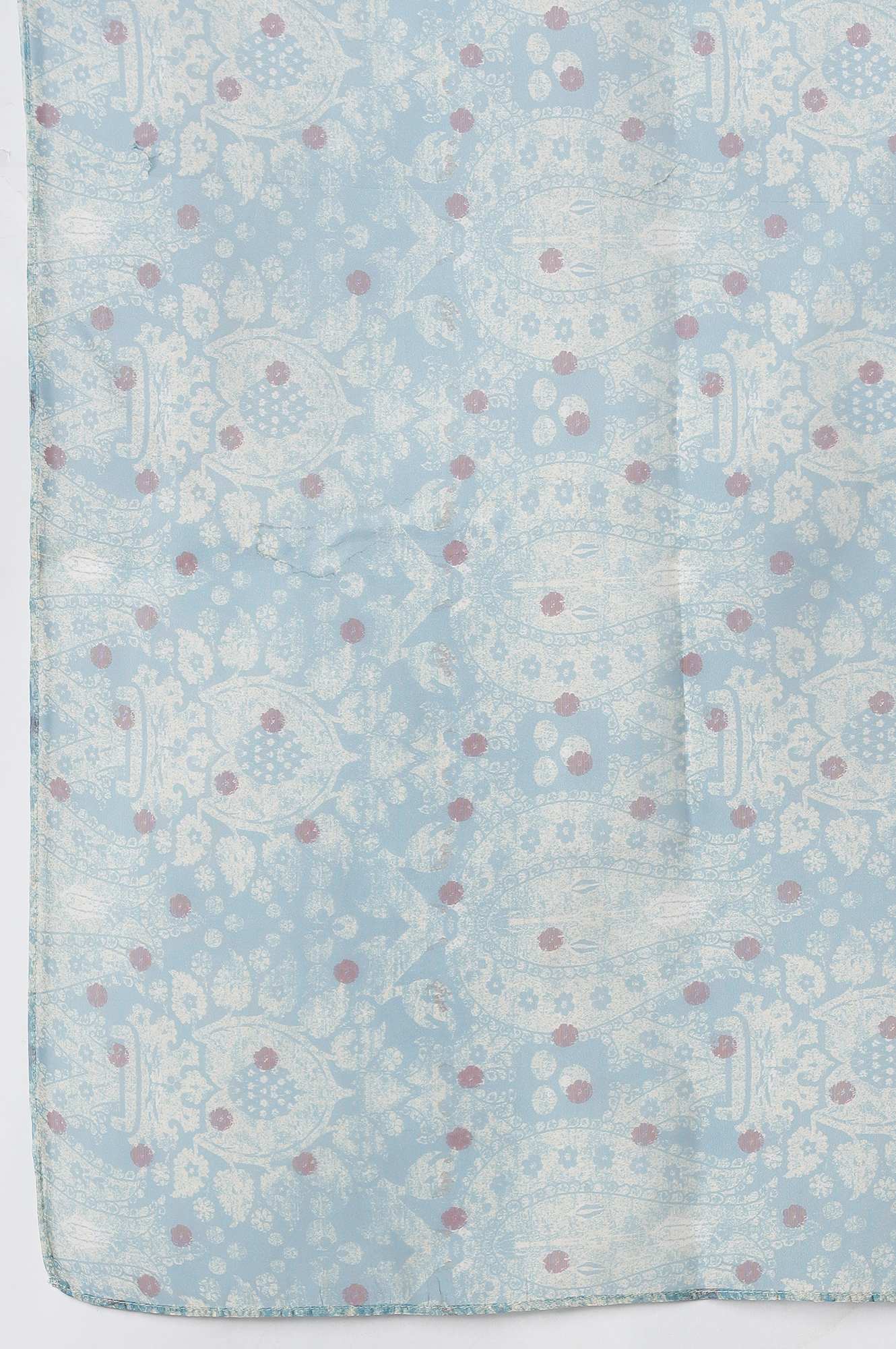 Light Blue kurta-Slim Pant- Dupatta Set