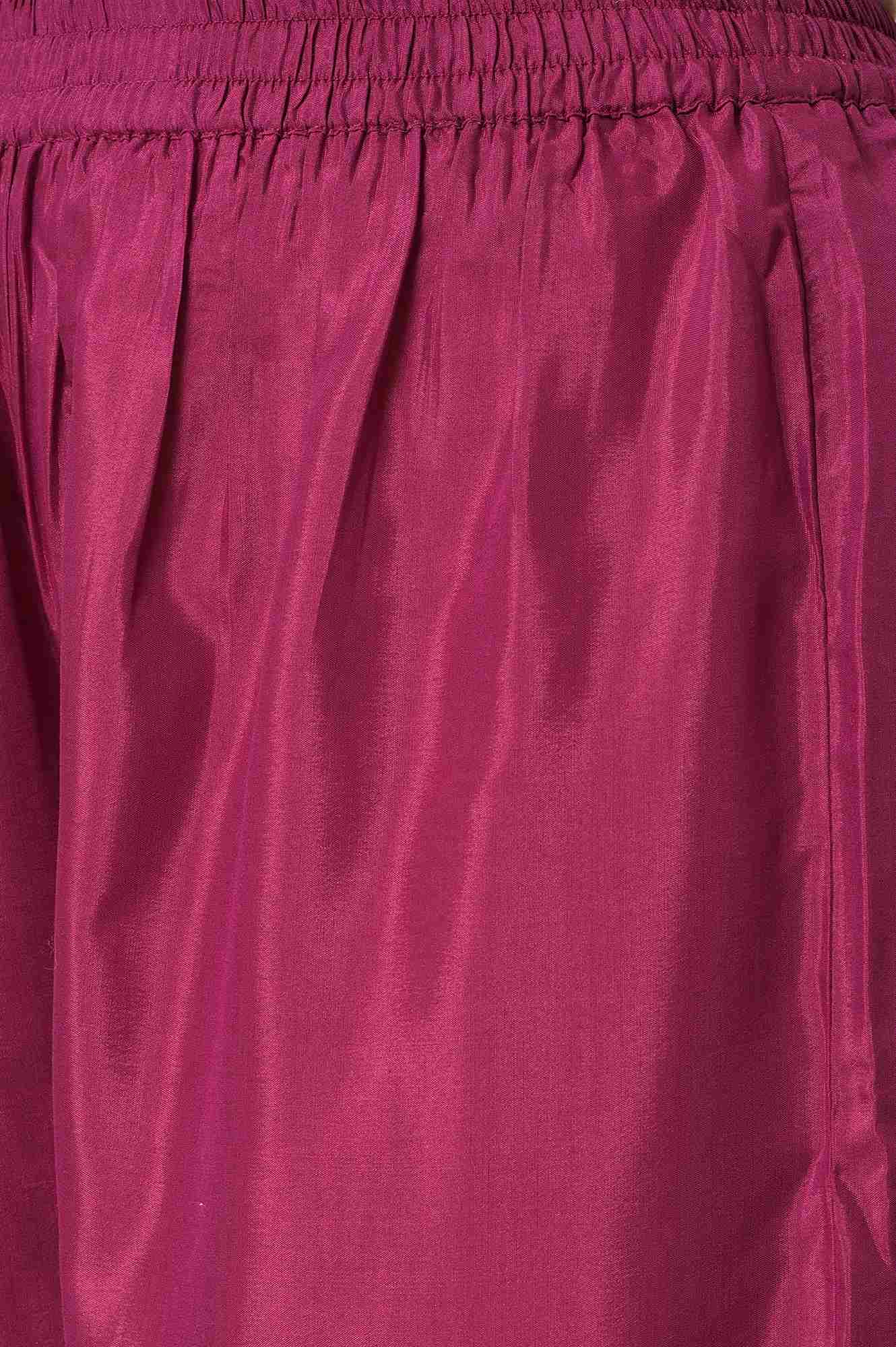 Light Blue Anarkali kurta With Pants And Predrape