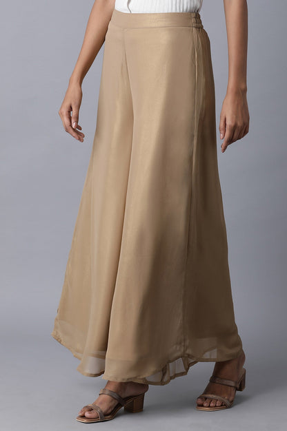 Gold Parallel Pants