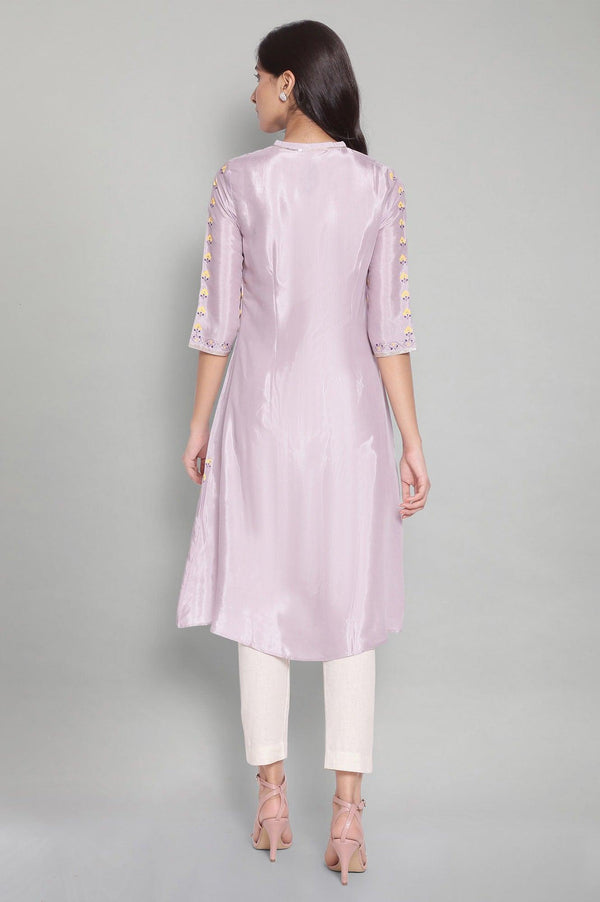 Light Purple A-line kurta