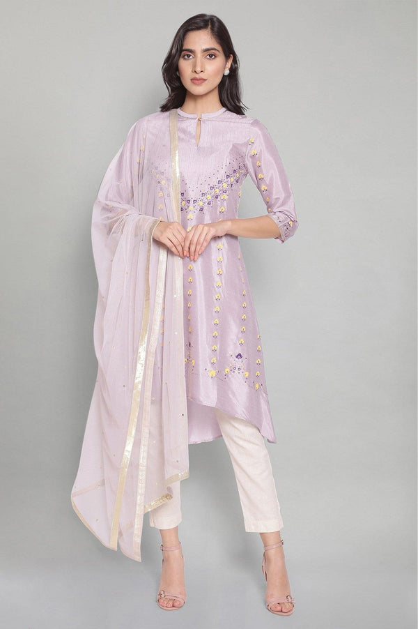 Light Purple A-line kurta