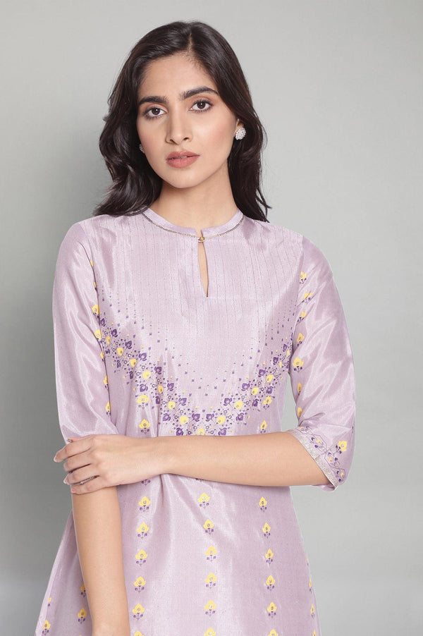 Light Purple A-line kurta