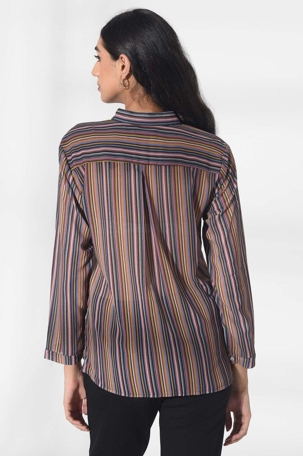 Multicoloured Georgette Shirt