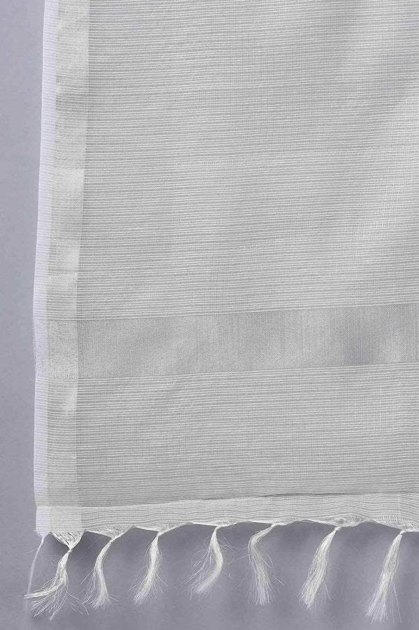 Green kurta-Tights-Drape Set