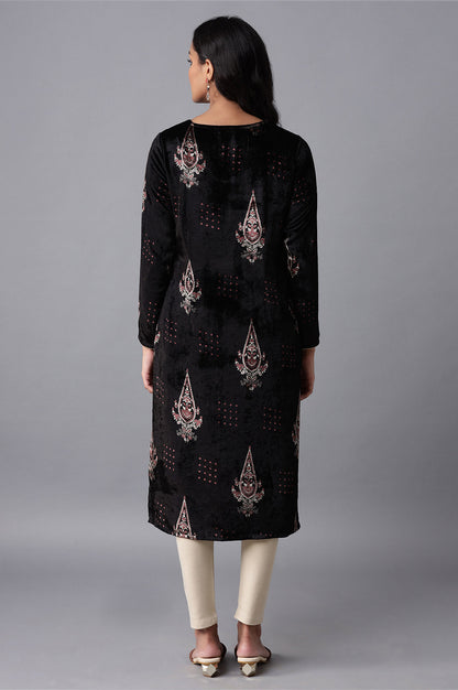 Black Velvet kurta