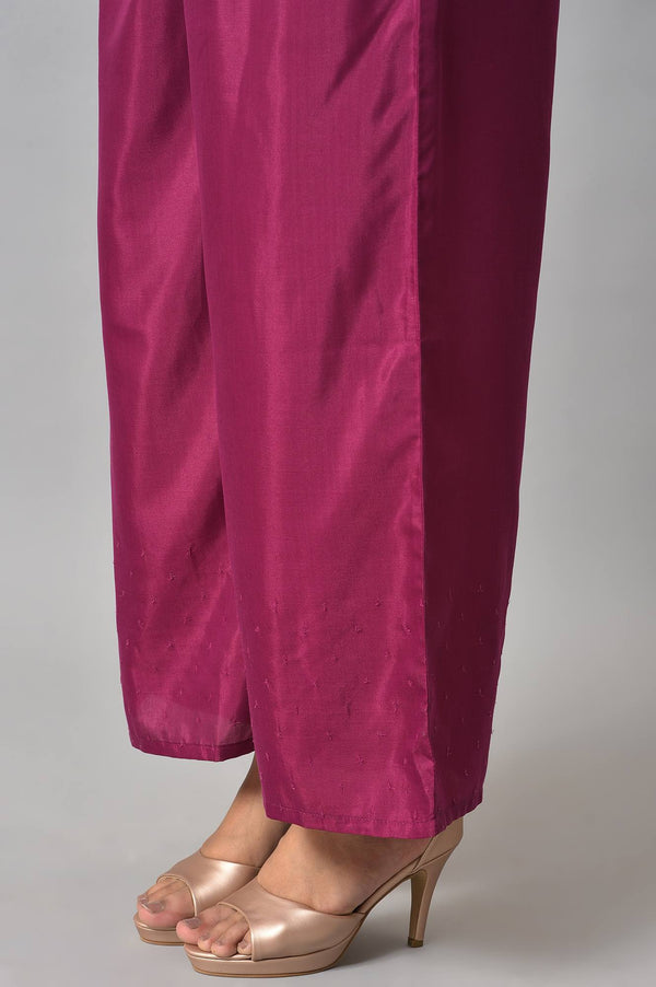 Light Blue Anarkali kurta With Pants And Predrape