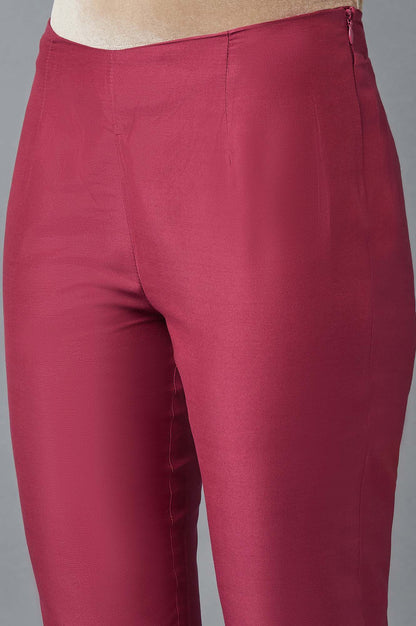 Red Slim Pants