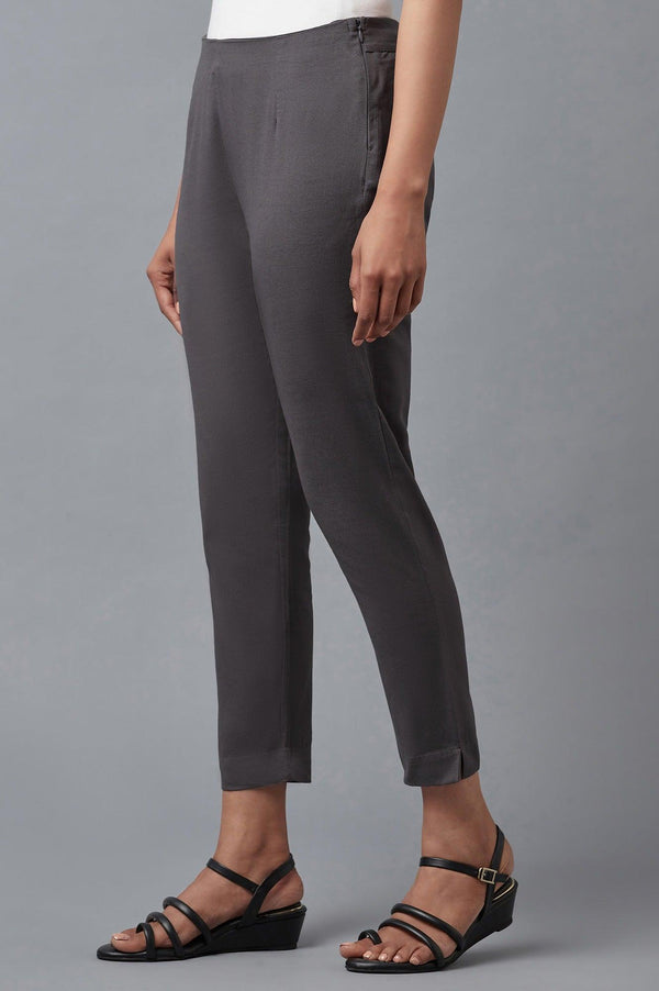 Charcoal Grey Slim Pants