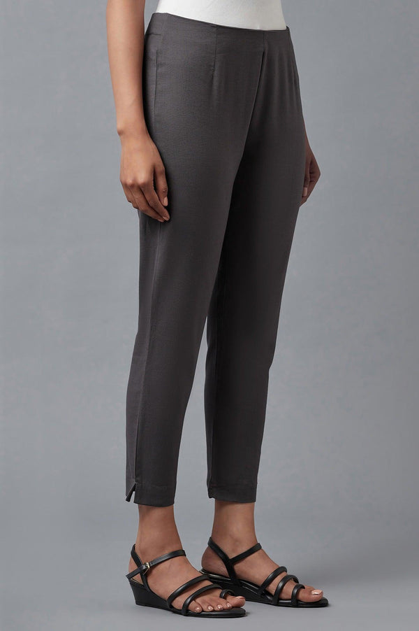 Charcoal Grey Slim Pants